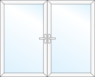 Двустворчатое окно